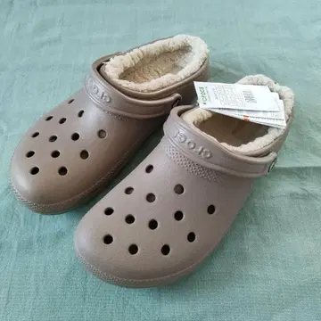 Crocs Classic Lined Clogs Mushroom/Bone