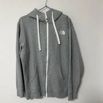 THE NORTH FACE 그레이 풀 집업 후드티 L