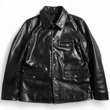 드라이빙 코트 브레이크맨 코트 가죽 자켓 천연 가죽 가죽