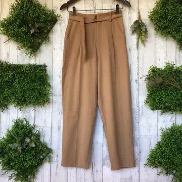 평평하게 놓았을 때 허리 34 밴딩 있음 밑위 35