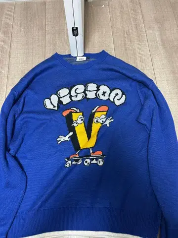 VISION 스트릿웨어 트레이닝복 파랑