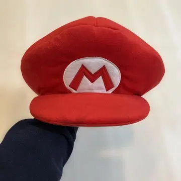 마리오 캐릭터 모자 빨간색