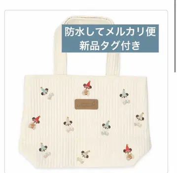 릴루리루 토트백 2025 자수 크리스마스 디즈니랜드