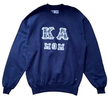 러셀 애슬레틱 [새상품급] 90s 하이 코튼 아플리케 맨투맨 XL