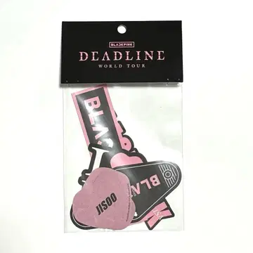 BLACKPINK DEADLINE WORLD TOUR 스티커 세트