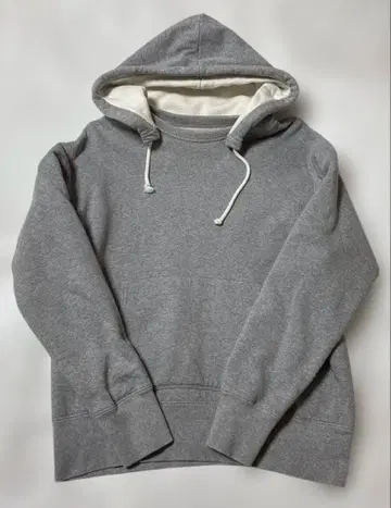 리얼 맥코이 BALL PARK 후가공 더블 페이스 후드티 그레이