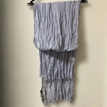 23 vintage area 연보라 린넨 머플러