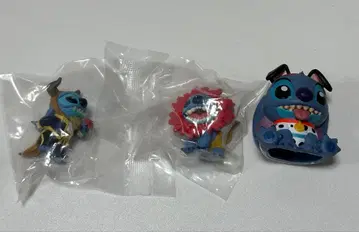 스티치 가챠가챠 피규어 3세트