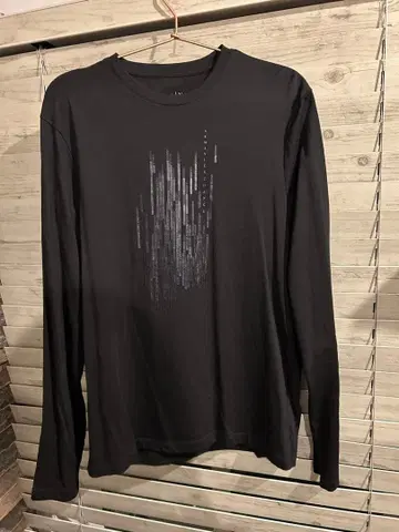 Armani Exchange 블랙 롱 슬리브 S