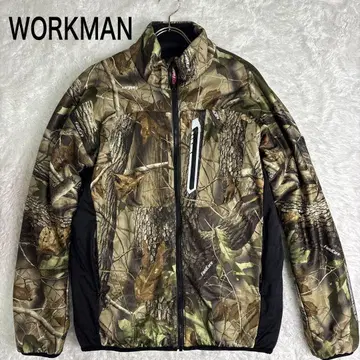 WORKMAN 필드코어 에어로 스트레치 블루종 카모 패턴 LL