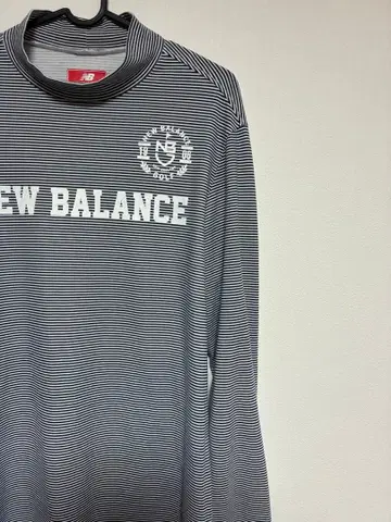 새상품급 뉴발란스 긴팔T셔츠 골프웨어 모크넥 사이즈6