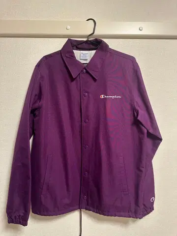 Champion 퍼플 나일론 자켓