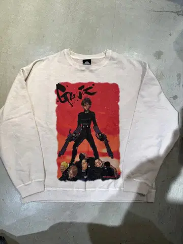 THE SUGAR PUNCH GANTZ CREW SWEAT / WHITE