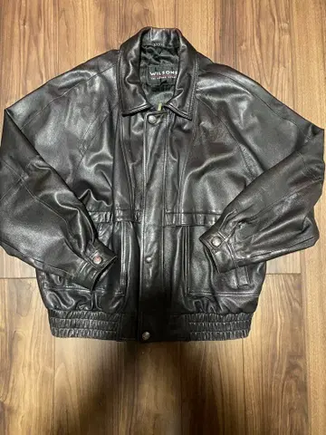 [ 24시간 이내 발송 ] 90s WILSONS 봄버 자켓 다크 브라운