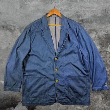 구제 의류 상의 데님 자켓 긴팔 남성용 여성용 가을 겨울