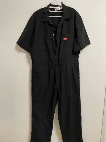 Dickies 90년대 블랙 오버롤