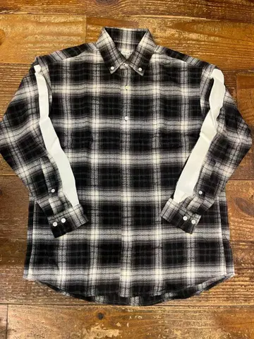 SEQUEL 24AW Arm Line Check L/S Shirt