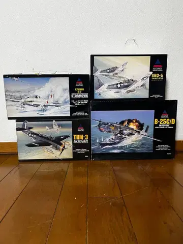 1/48 항공기 모델 4종 세트