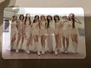 NiziU 리스닝 파티 리스파 혜택 트레이딩 카드 멤버 전원