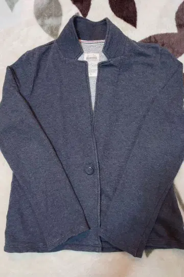 네이비 테일러드 자켓