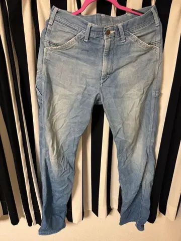 Lee 데님 팬츠 사이즈 S 라이트 블루 청바지