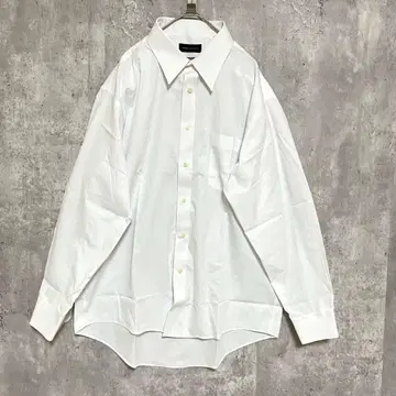 새상품급 KANSAI YAMAMOTO 심플 무지 셔츠 비즈니스 댄디함