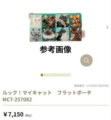 페이러 룩! 마이캣 플랫 파우치 새상품