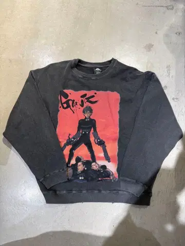 THE SUGAR PUNCH GANTZ CREW SWEAT / BLACK