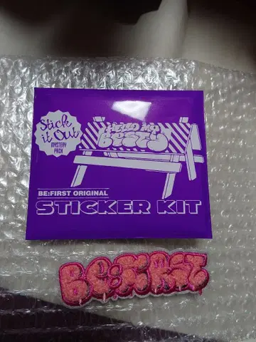 BE:FIRST 모코모코 자수 스티커 키트 Hello My BESTY