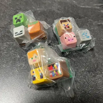 Minecraft 마인크래프트 키보드 참 3종 세트