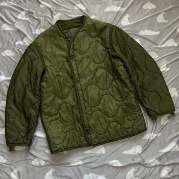 [ 새상품급 ] M-65 M-51 라이너 퀼팅 그린 사이즈 S