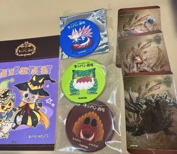 몬헌 술집 캔뱃지 타마미츠네 도샤그마 차타카브라 그라비모스 이얀