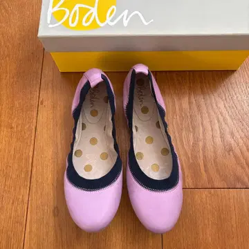 영국 Boden 발레 슈즈 펌프스 보라색 퍼플 핑크