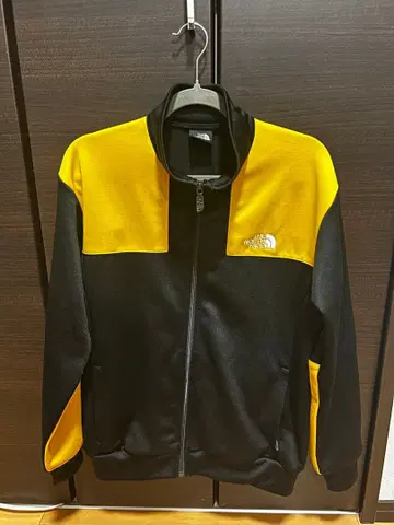 The North Face 집업 자켓 블랙/옐로우 컬러