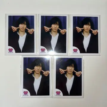 SixTONES 쿄모토 타이가 미니 포토 세트 5개 묶음 판매
