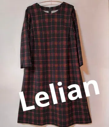 레리안 체크 무늬 원피스 사이즈 15