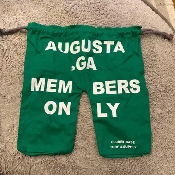 새상품 다이칸야마 골프 구락부 오리지널 슈즈 케이스 그린 오거스타