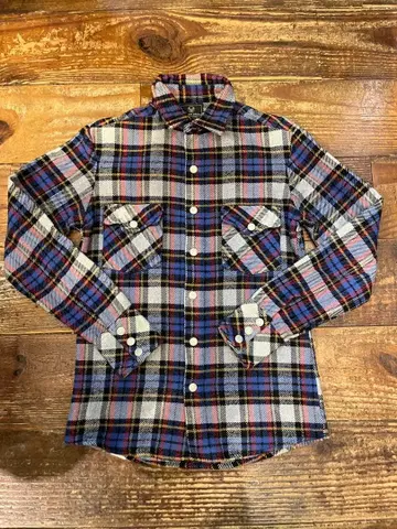 BACK BONE 백본 긴팔 체크 셔츠