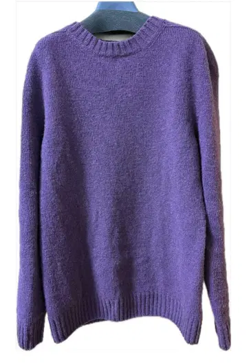 [ 새상품급 ] BEAMS F 셰틀랜드 울 크루넥 니트