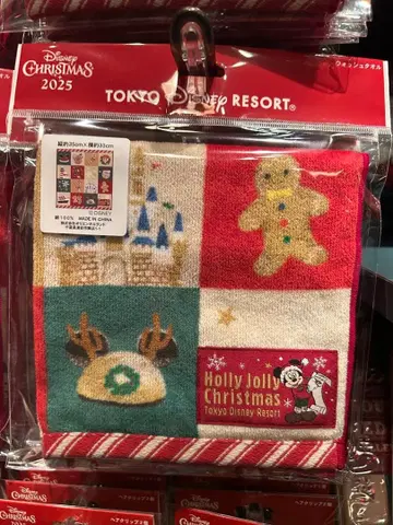디즈니 2025 크리스마스 워시 타월