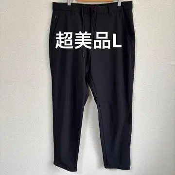 [컨디션 최상] 유니클로 히트텍 이지 팬츠 2WAY 스트레치 L 블랙
