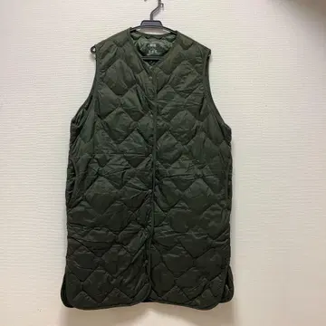 유니클로 울트라 라이트 다운 롱 베스트 L 아우터 UNIQLO