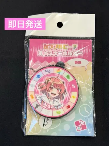 새상품 컬러풀 피치 보이스 키링 노아님 카라피치