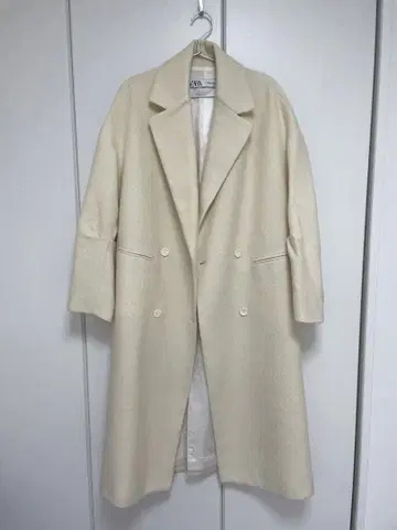 [새상품급] ZARA 자라 더블 브레스트 롱 코트