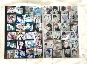 하이큐 A4 클리어 파일 powered by art coaster