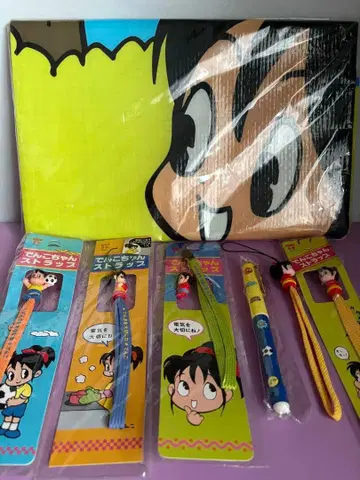 덴고짱 스트랩 볼펜 돗자리 7개 세트