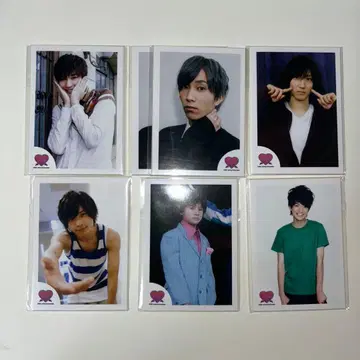 SixTONES 미니 사진 세트 6인분