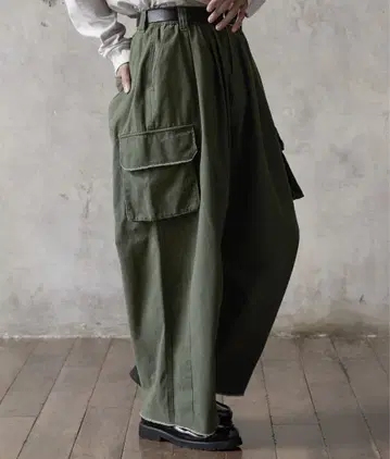 빈티지 다트 카고 팬츠 [ RUUBON ]