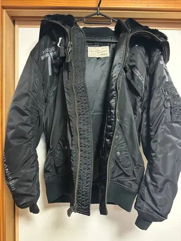 AVIREX MA-1 플라이트 자켓 XL 블랙