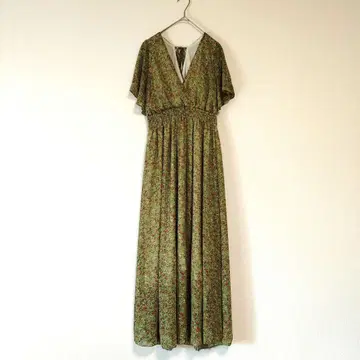 언리쉬 원피스 플라워 프린트